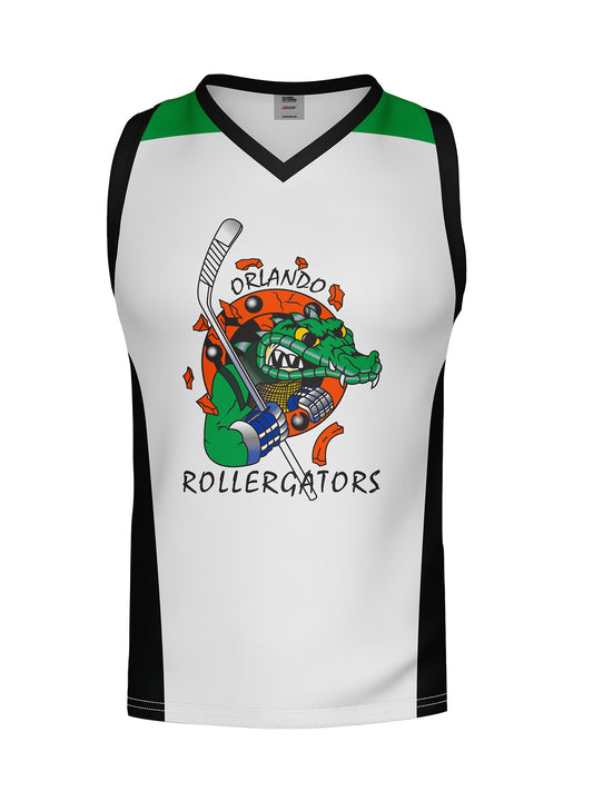 Orlando Rollergators Away Hockey Tank - 3D FRONT