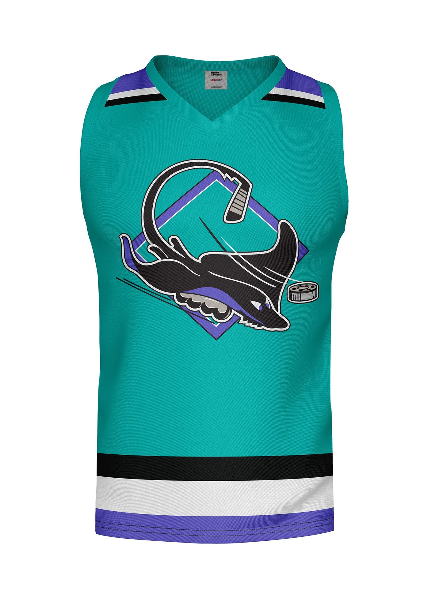 Oakland Skates Hockey Tank - 3D FRONT