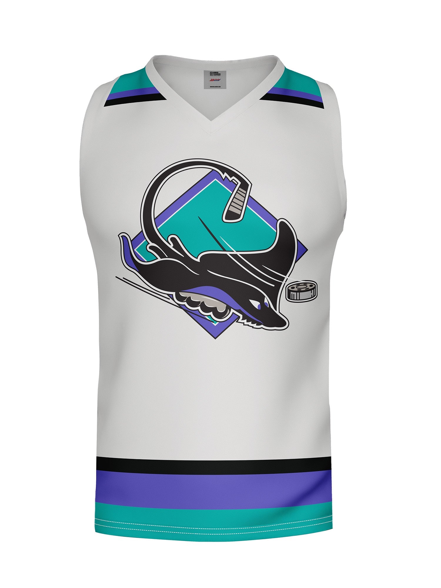 Oakland Skates Away Hockey Tank - 3D FRONT