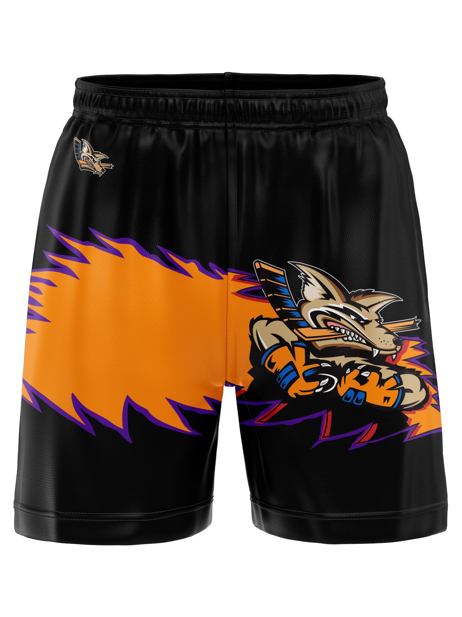 Orlando Jackals Hockey Shorts - 3D
