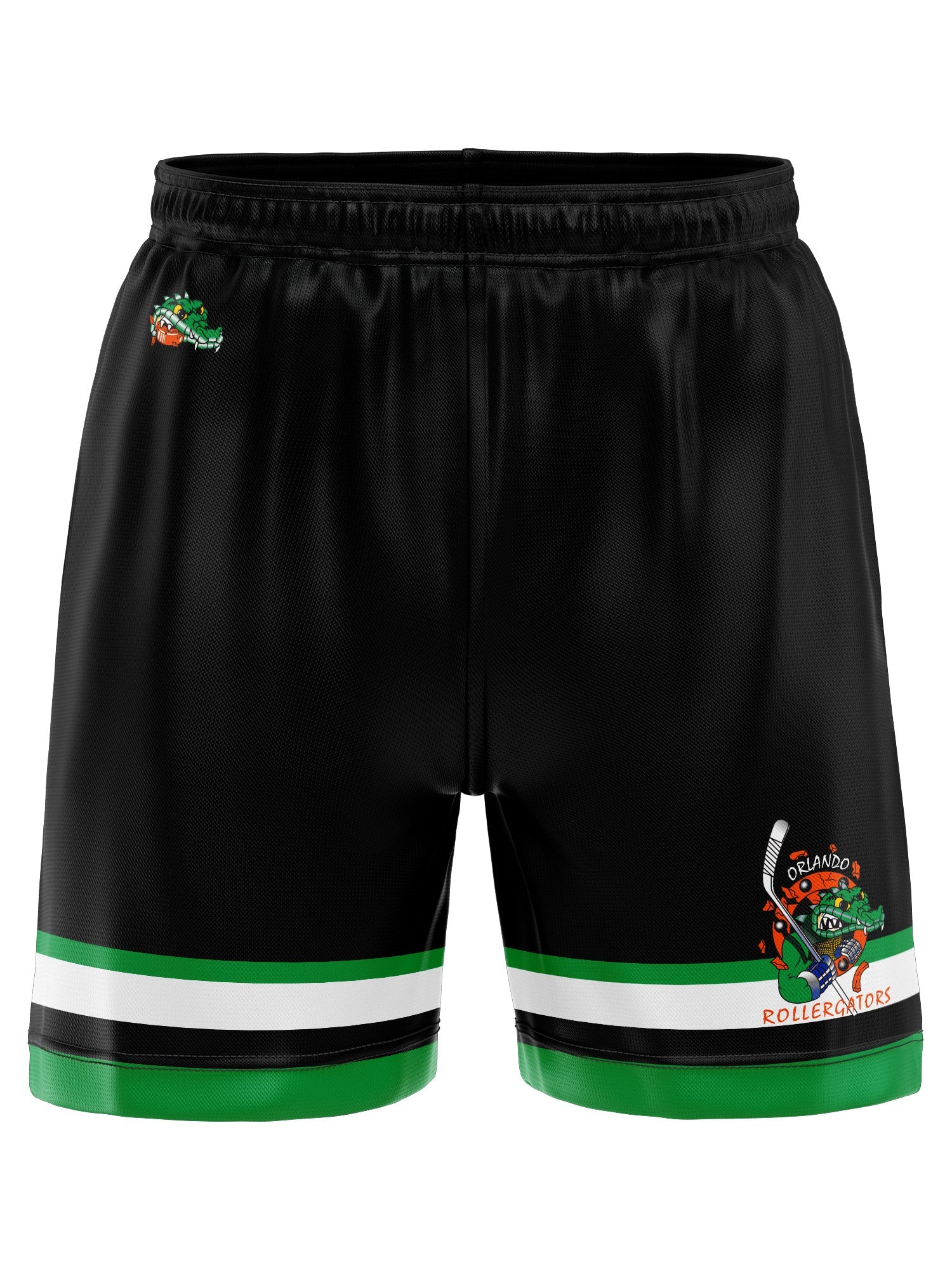 Orlando Rollergators Hockey Shorts - 3D