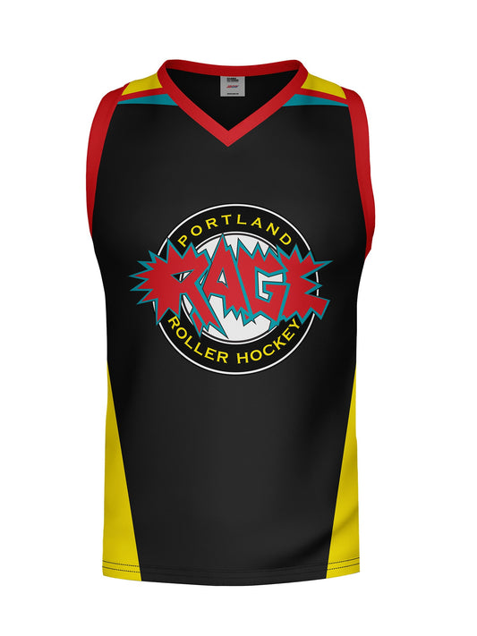 Portland Rage Alternate Hockey Tank - 3D FRONT