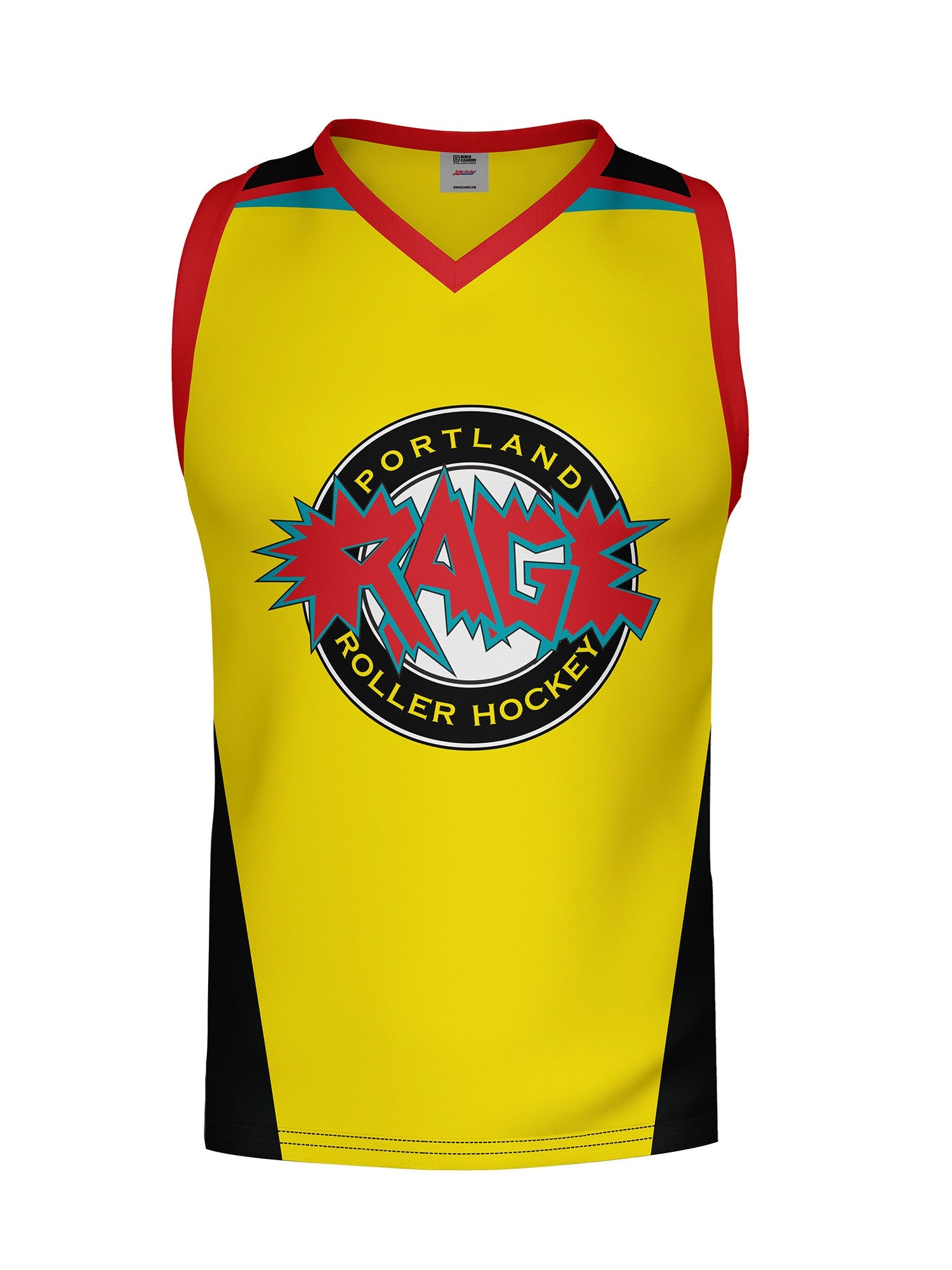 Portland Rage Hockey Tank - 3D FRONT