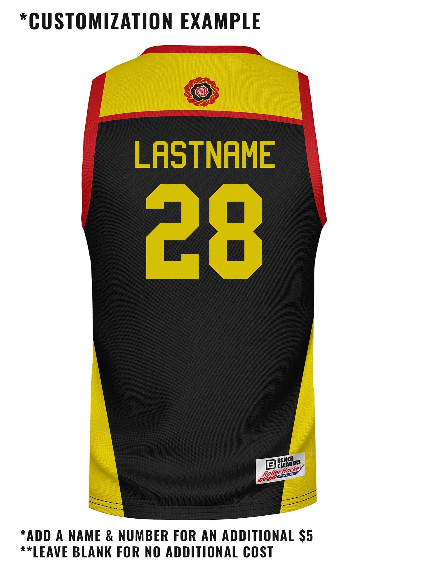 Portland Rage Alternate Hockey Tank - CUSTOM BACK
