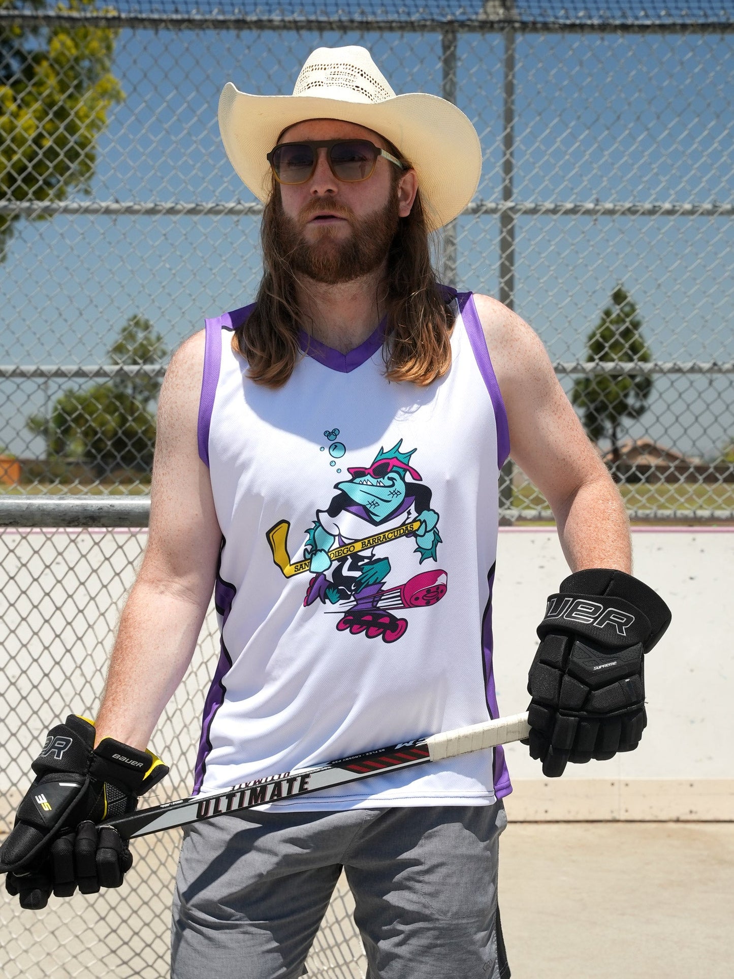 San Diego Barracudas Away Hockey Tank