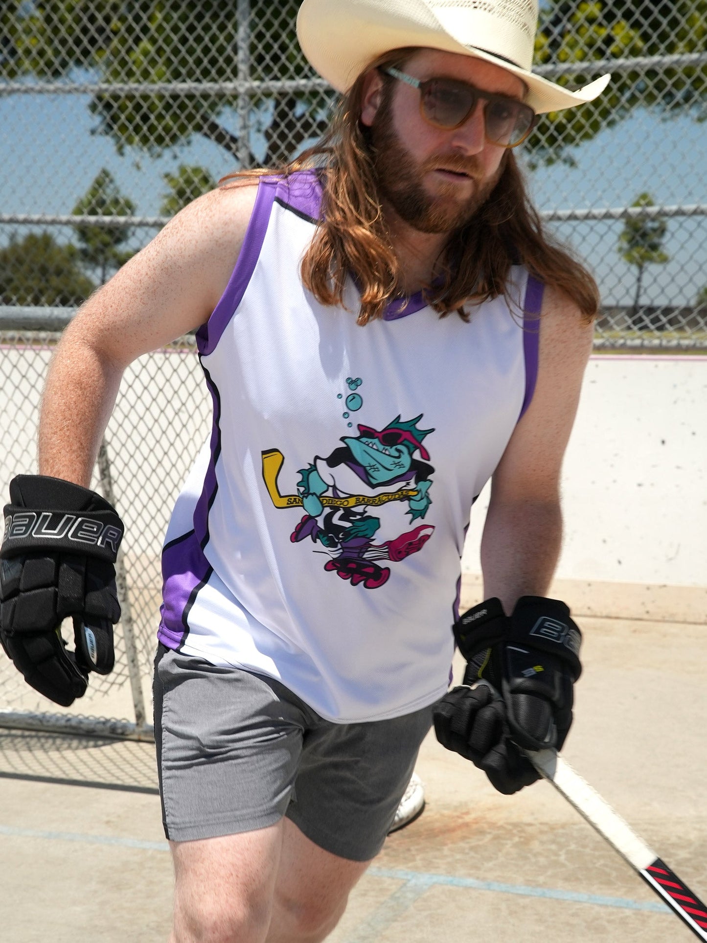 San Diego Barracudas Away Hockey Tank