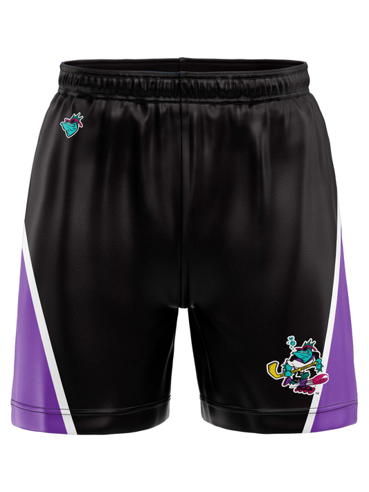 San Diego Barracudas Hockey Shorts - 3D