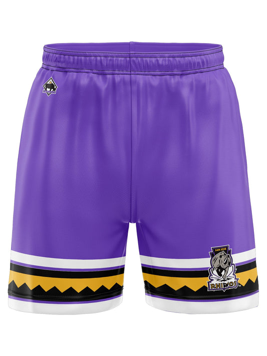 San Jose Rhinos Hockey Shorts - 3D