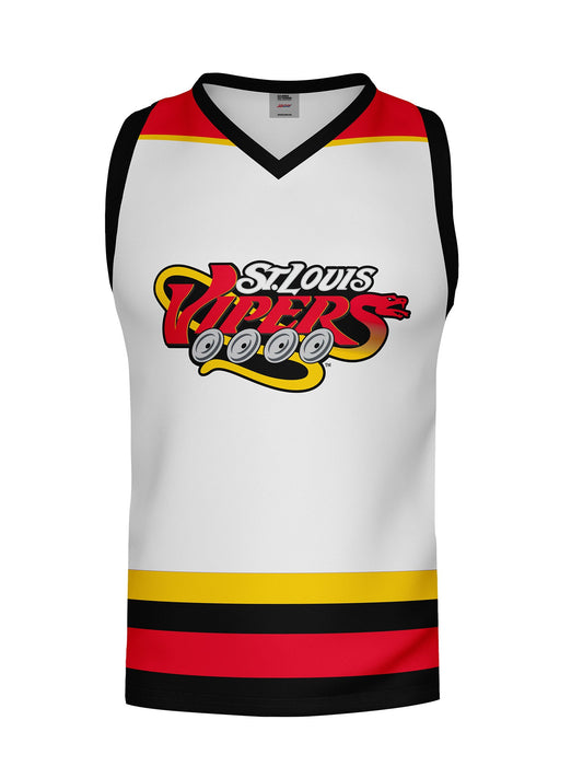 St. Louis Vipers Away Hockey Tank - 3D FRONT