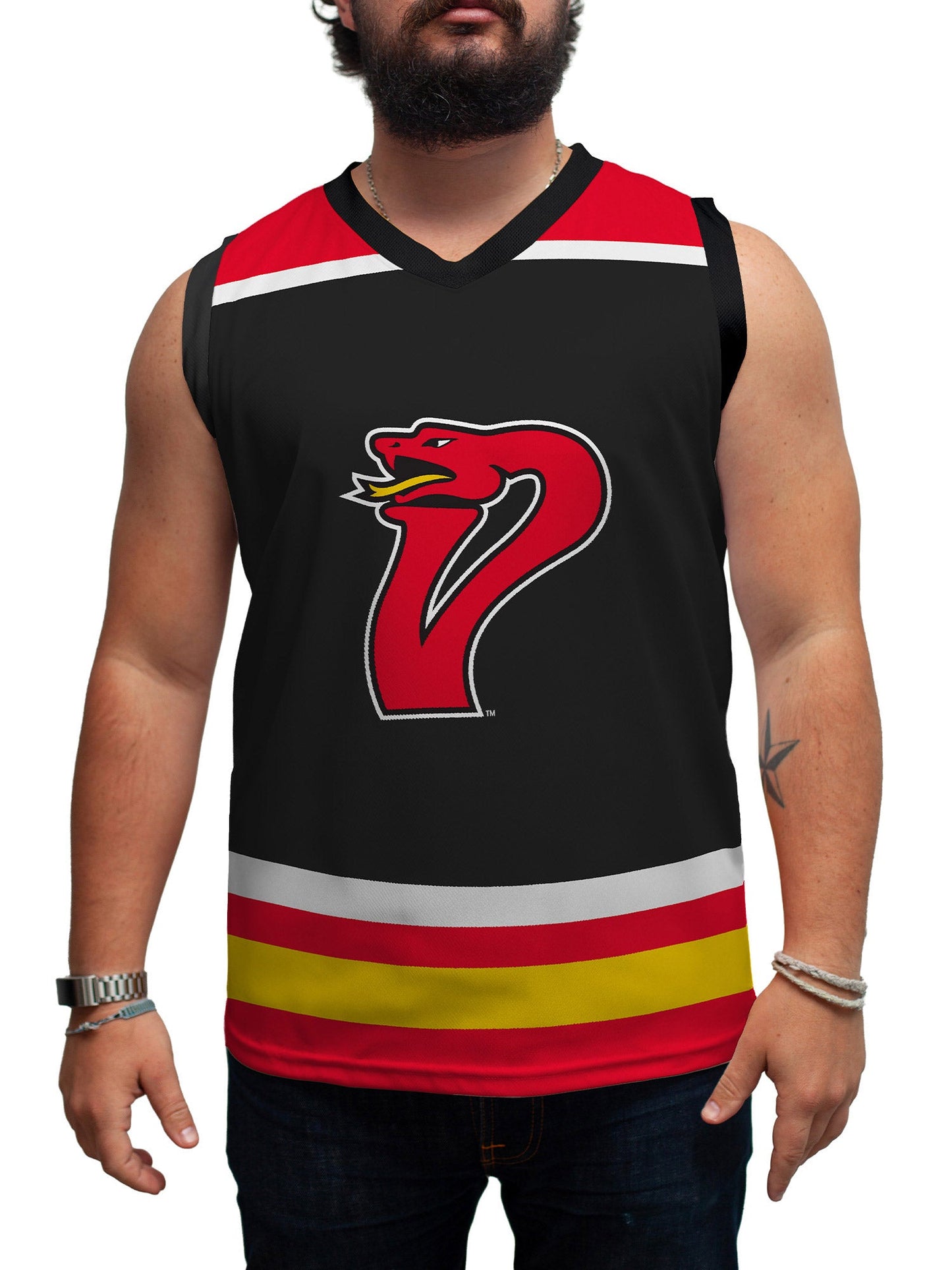 St. Louis Vipers Hockey Tank - ON MODEL FRONT