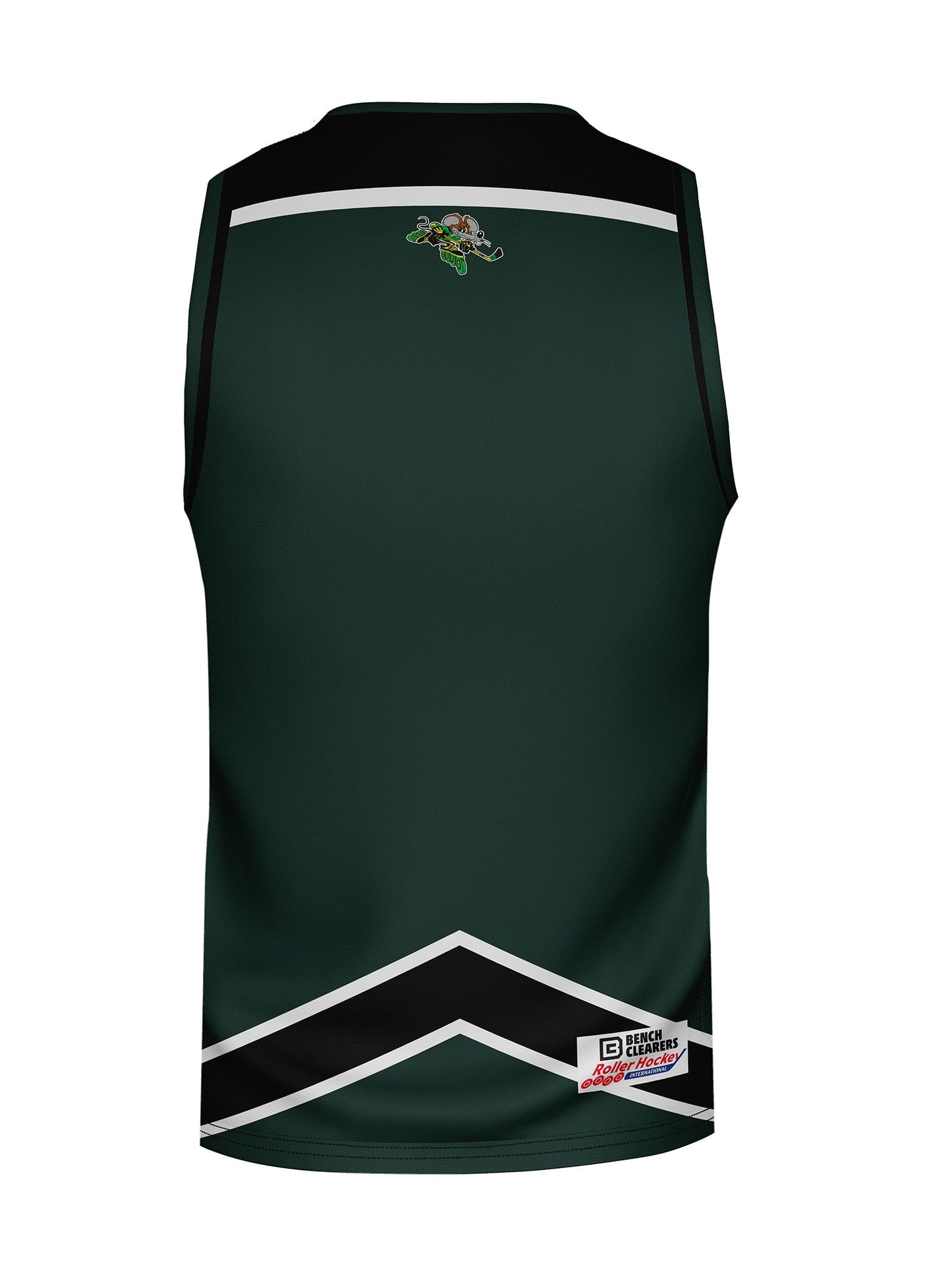 Sacramento River Rats Hockey Tank - 3D BACK