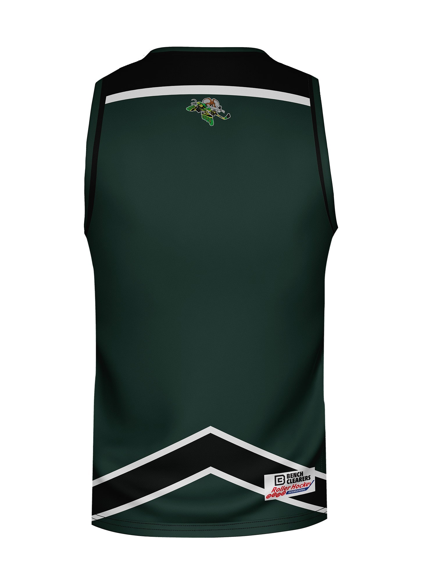 Sacramento River Rats Hockey Tank - 3D BACK