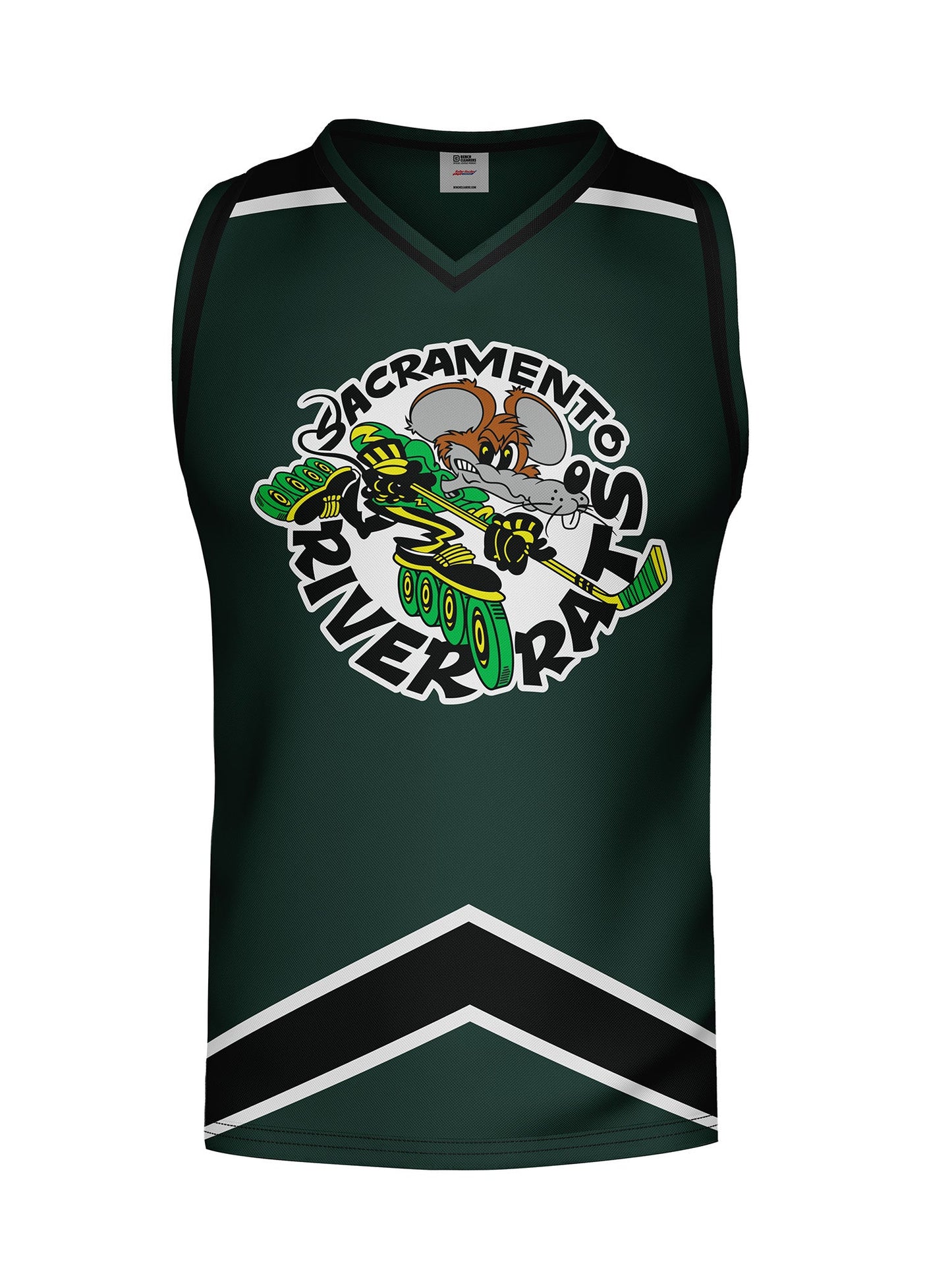 Sacramento River Rats Hockey Tank - 3D FRONT