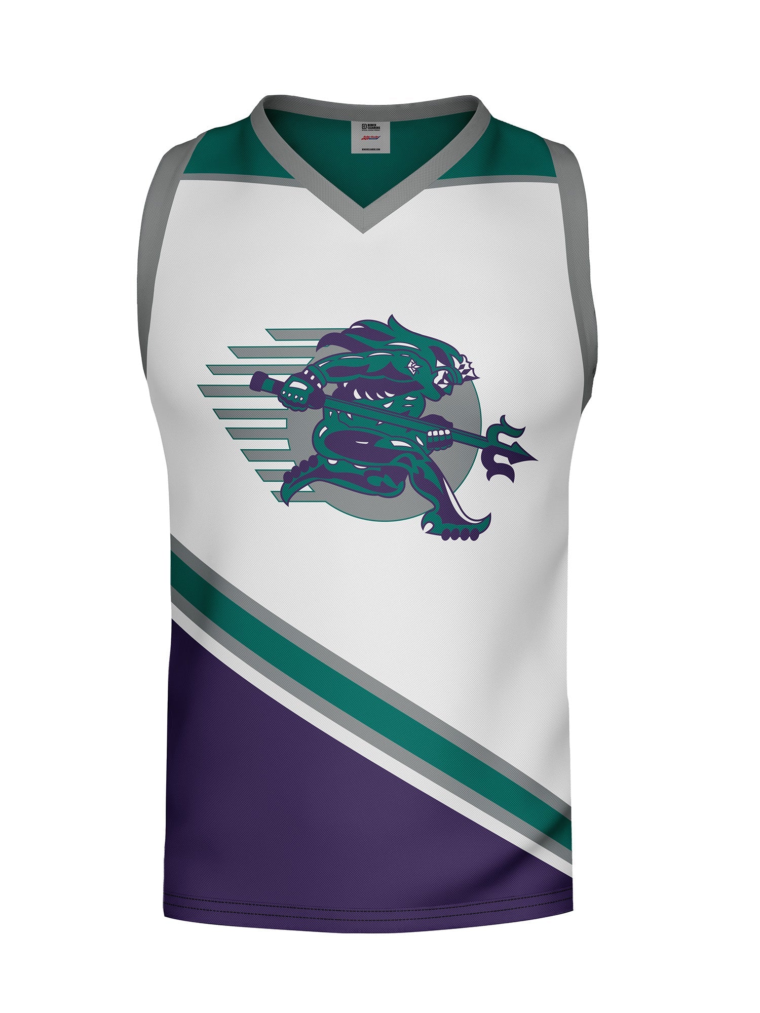 Tampa Bay Tritons Away Hockey Tank - 3D FRONT