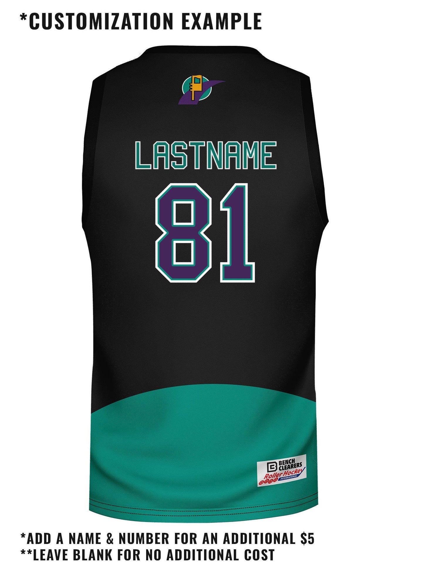Toronto Planets Hockey Tank - CUSTOM BACK