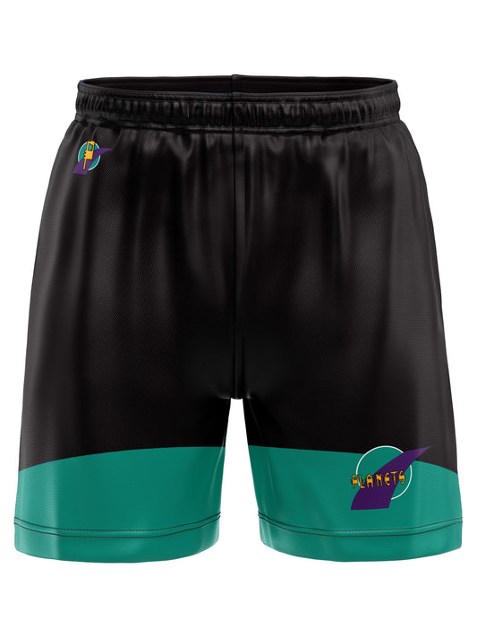 Toronto Planets Hockey Shorts - 3D