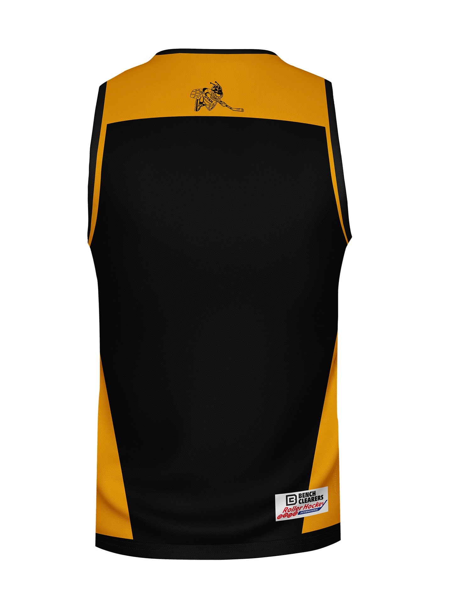 Utah Rollerbees Alternate Hockey Tank - 3D BACK