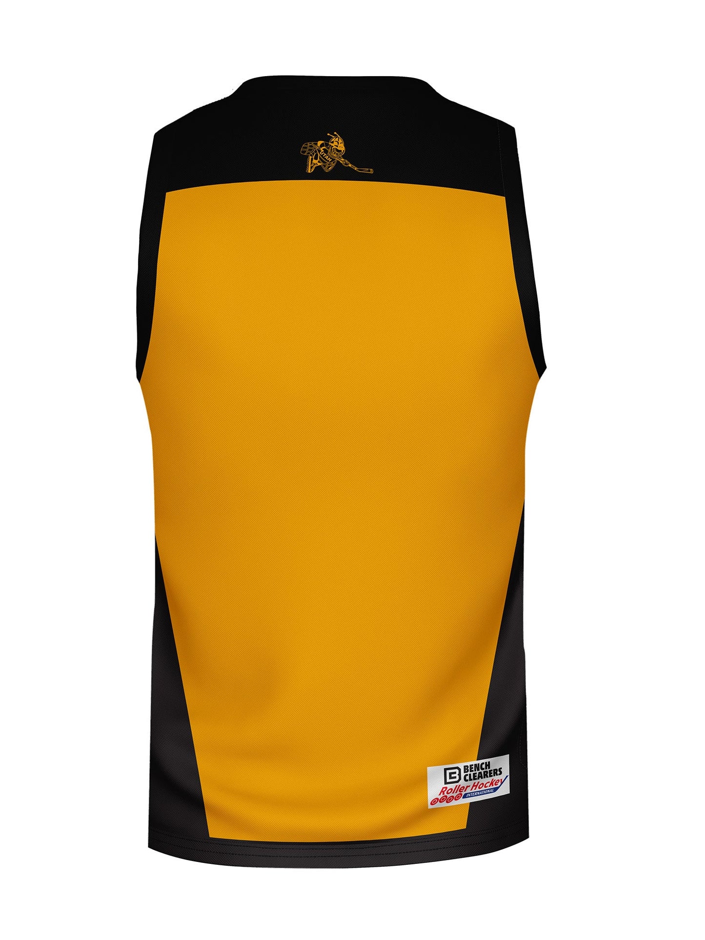 Utah Rollerbees Hockey Tank - 3D BACK